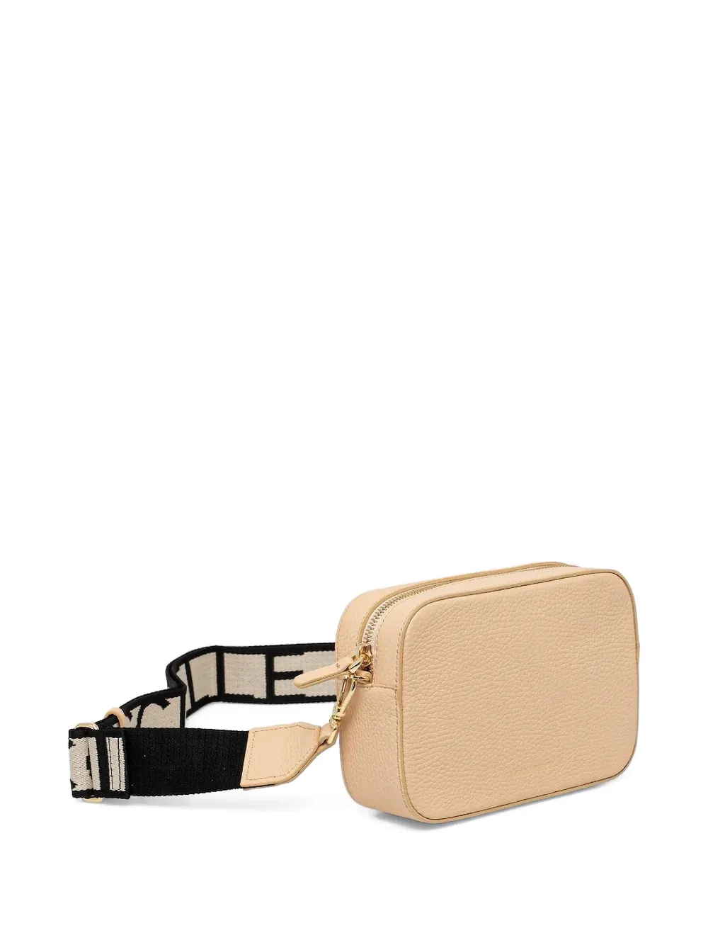 Coccinelle Crossbodytas met rits Beige