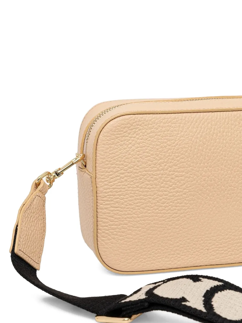Coccinelle Crossbodytas met rits Beige