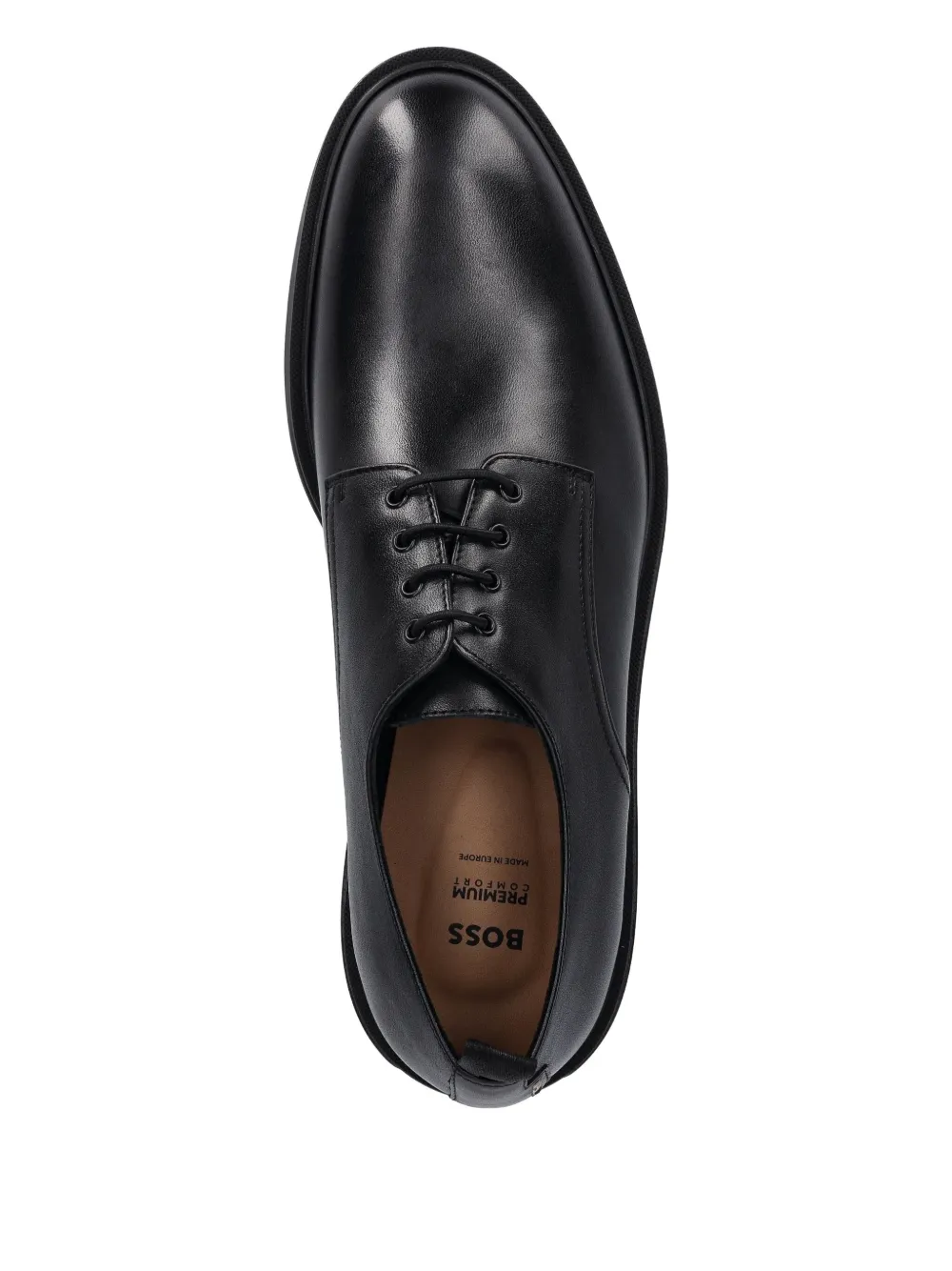 BOSS Calev lace-up leather shoes Black