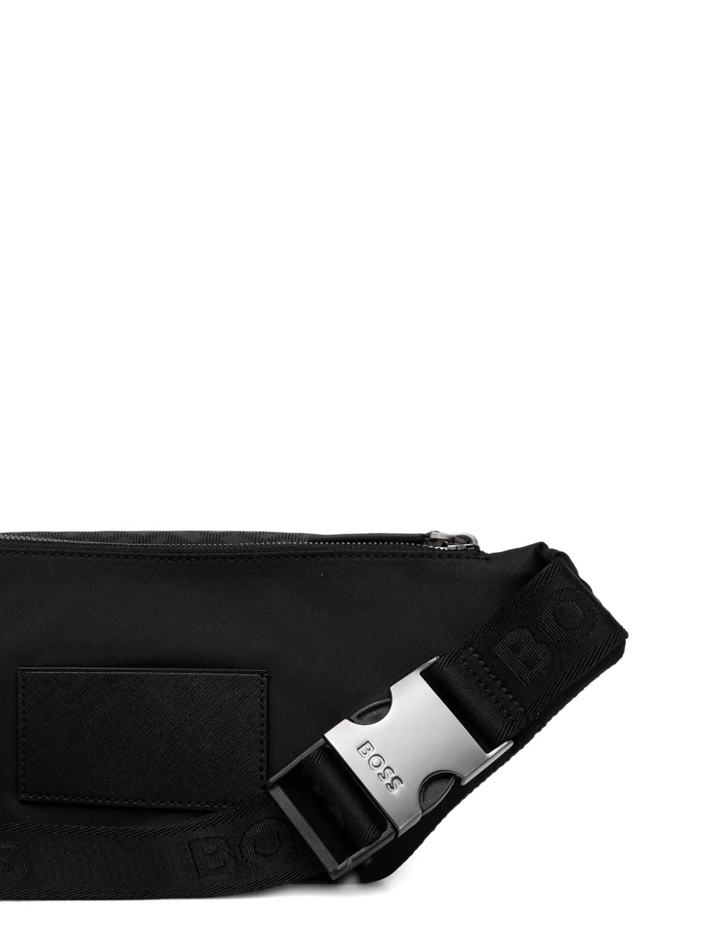 Hugo Boss Logo-plaque Belt Bag In Black