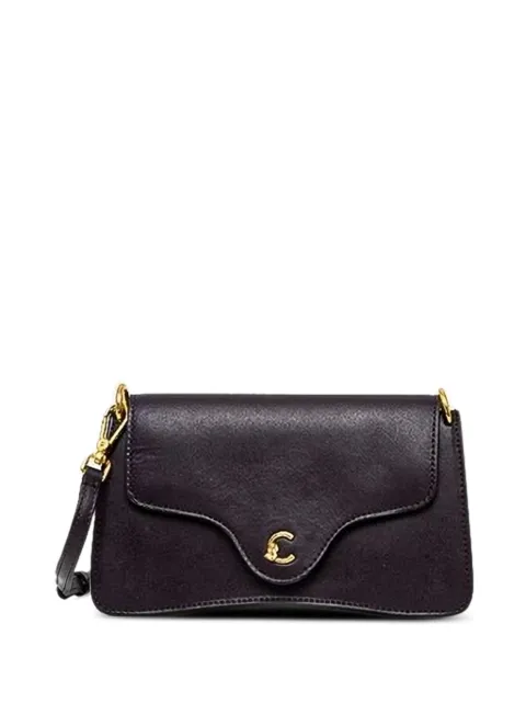 Coccinelle curved flap cross body bag