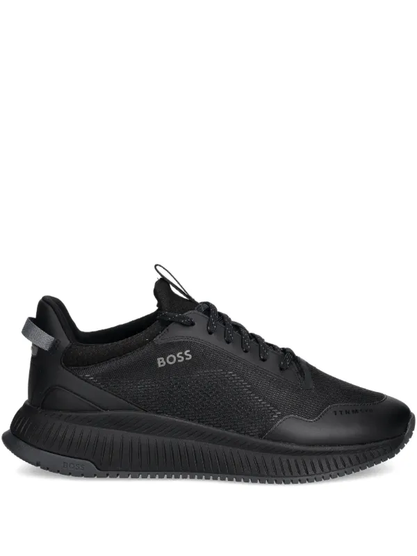 Sneakers Hugo Boss Hybrid Trainers Black BOSS TTNM EVO Trainers With Ridged Outsole Black FARFETCH IN