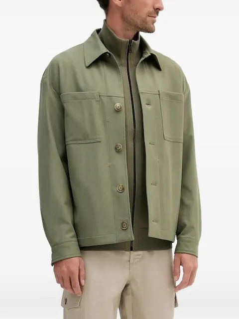 BOSS buttoned shirt jacket