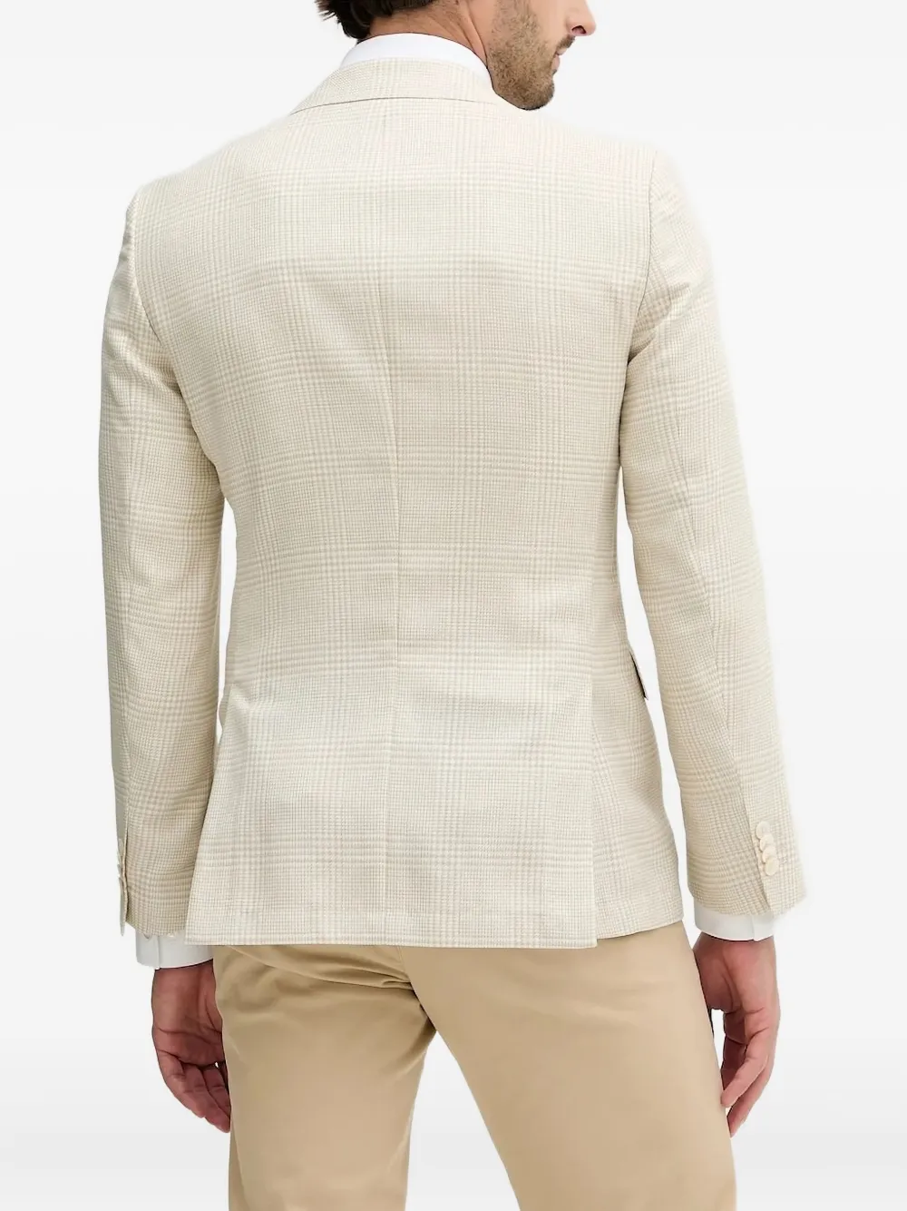 BOSS checked single-breasted blazer | Blazers | Image 2