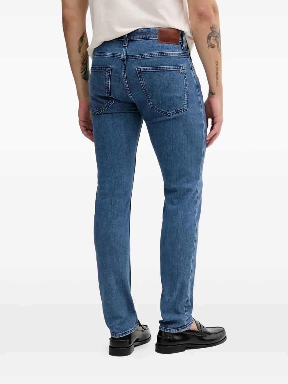 BOSS logo-patch jeans | Regular & Straight-Leg Jeans | Image 2