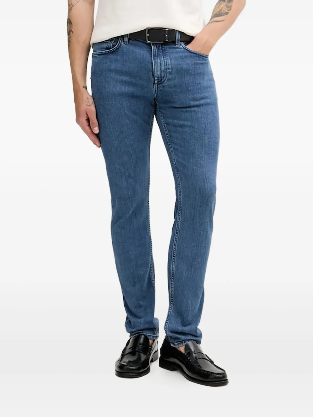 BOSS logo-patch jeans | Blue | Image 1