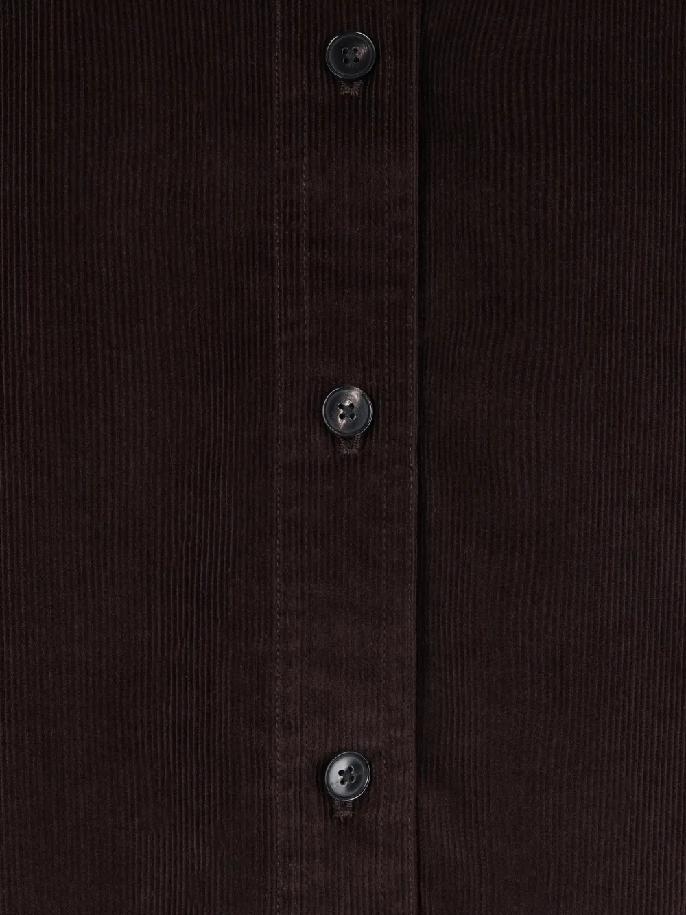 Co Rduroy Overshirt In Brown