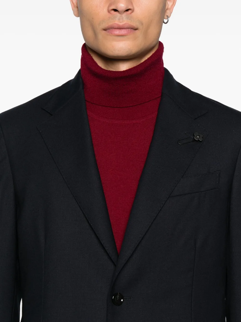 Lardini two-button pocket suit Blauw