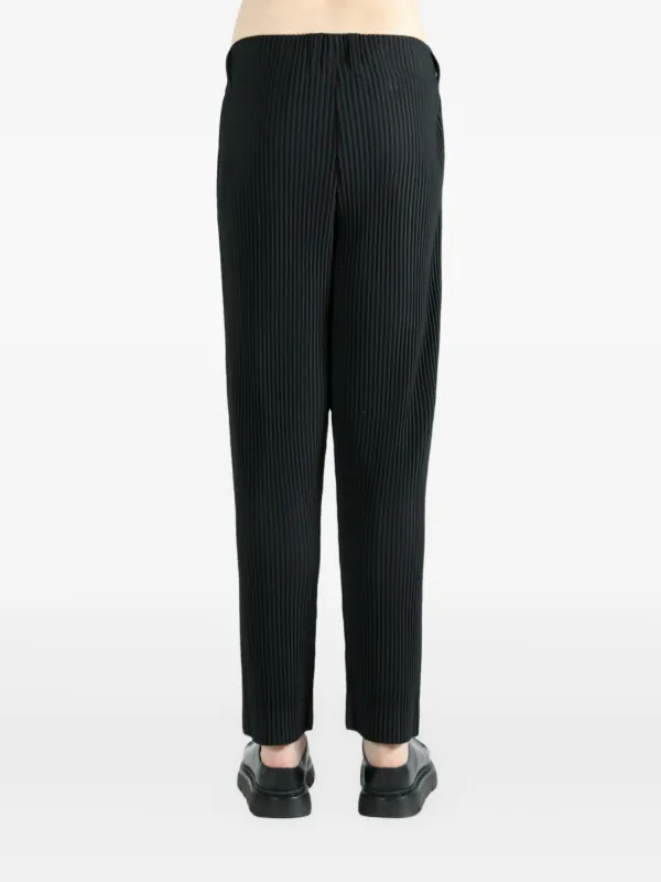 Homme Plissé Issey Miyake Pleated Trousers | ブラック | FARFETCH JP Homme Plissé Issey Miyake Pleated Trousers | ブラック | FARFETCH JP