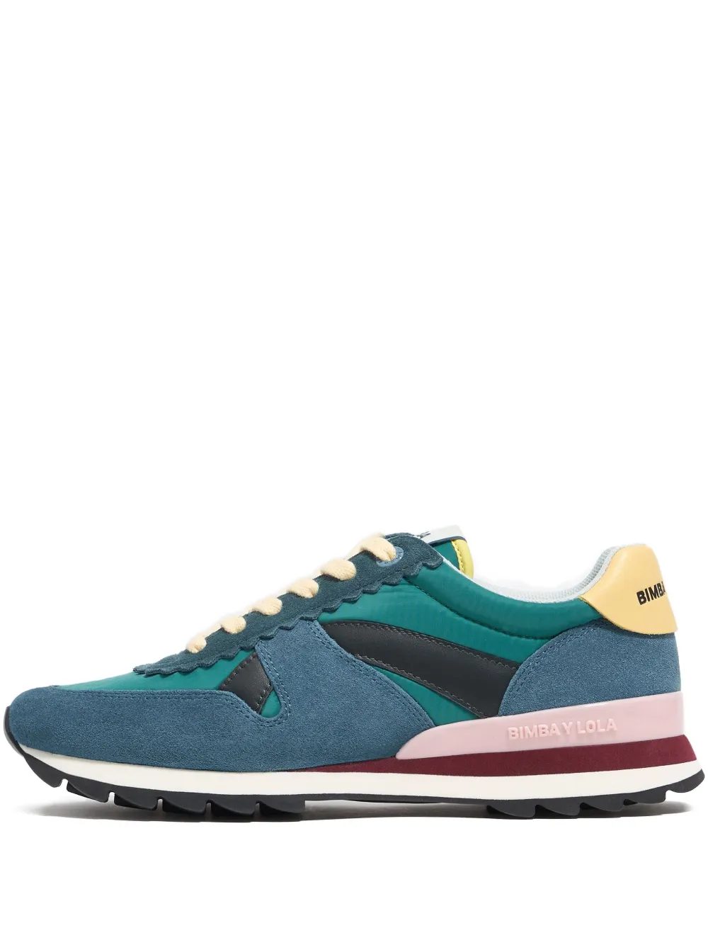 Bimba y Lola logo-print sneakers Green