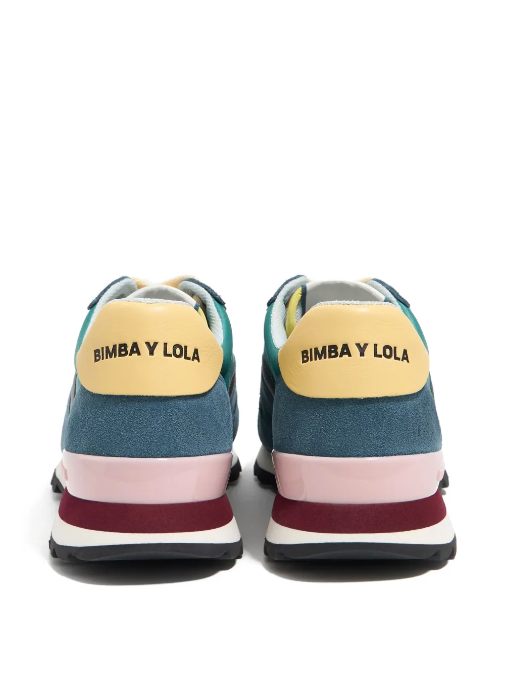 Bimba y Lola logo-print sneakers Green