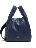 Bimba y Lola paper-bag shoulder bag - Blue