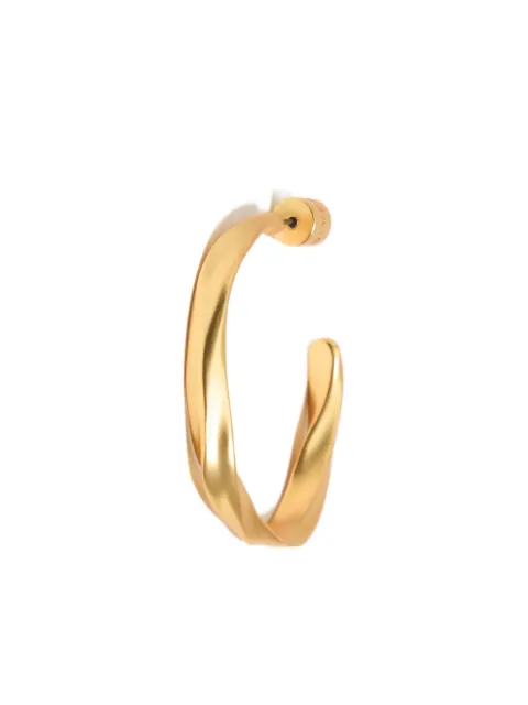 Bimba y Lola uneven hoop earrings