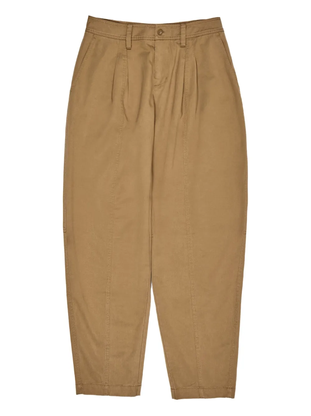 Bimba Y Lola Darted Trousers In Brown