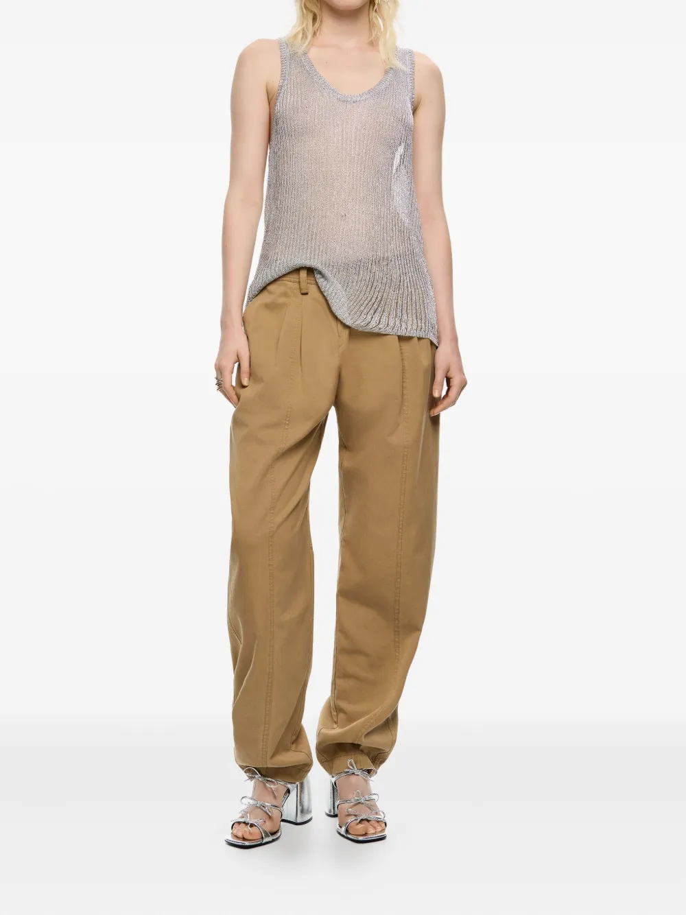 Bimba y Lola Broek met details - Bruin