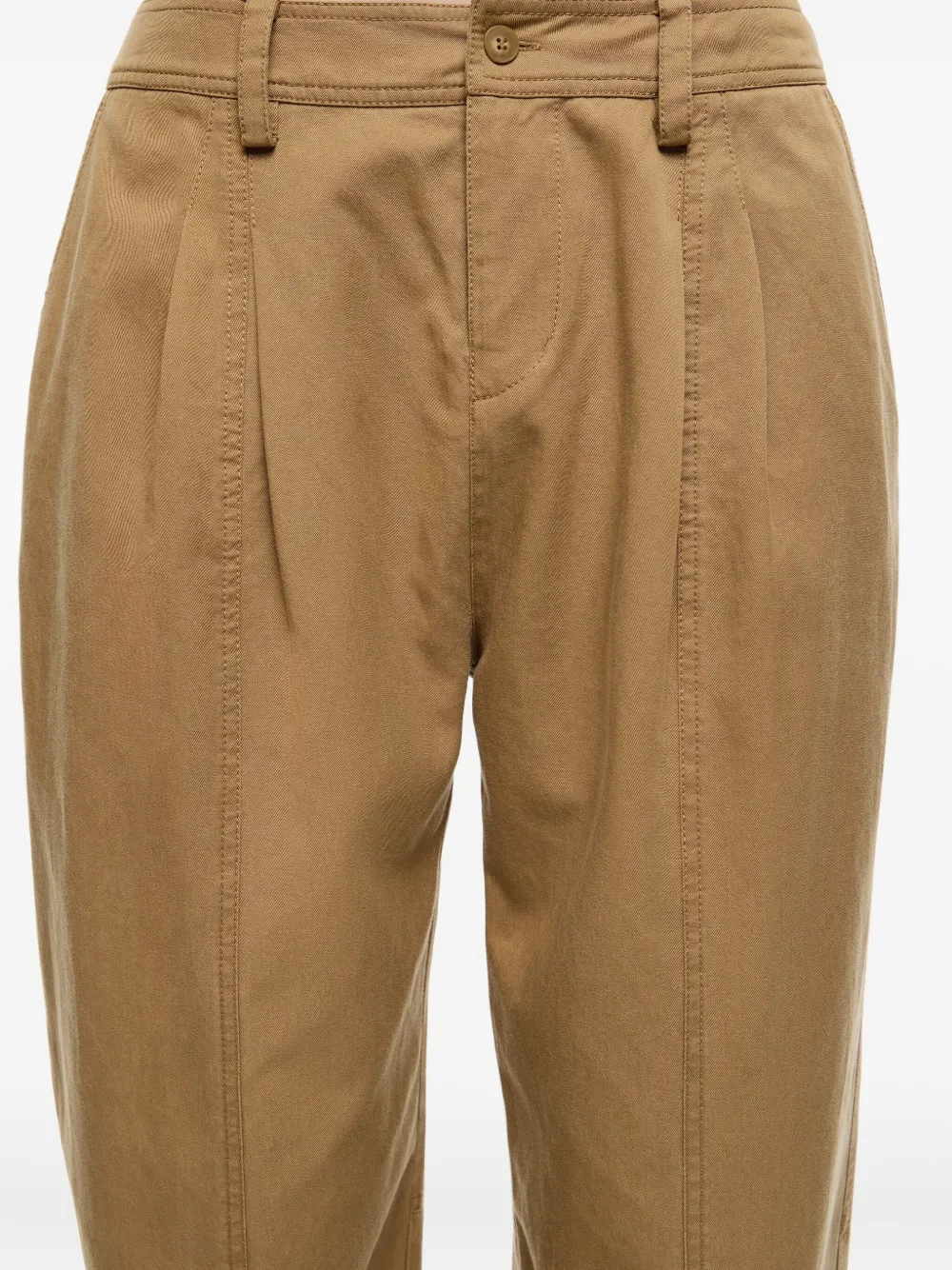 Bimba Y Lola Darted Trousers In Brown
