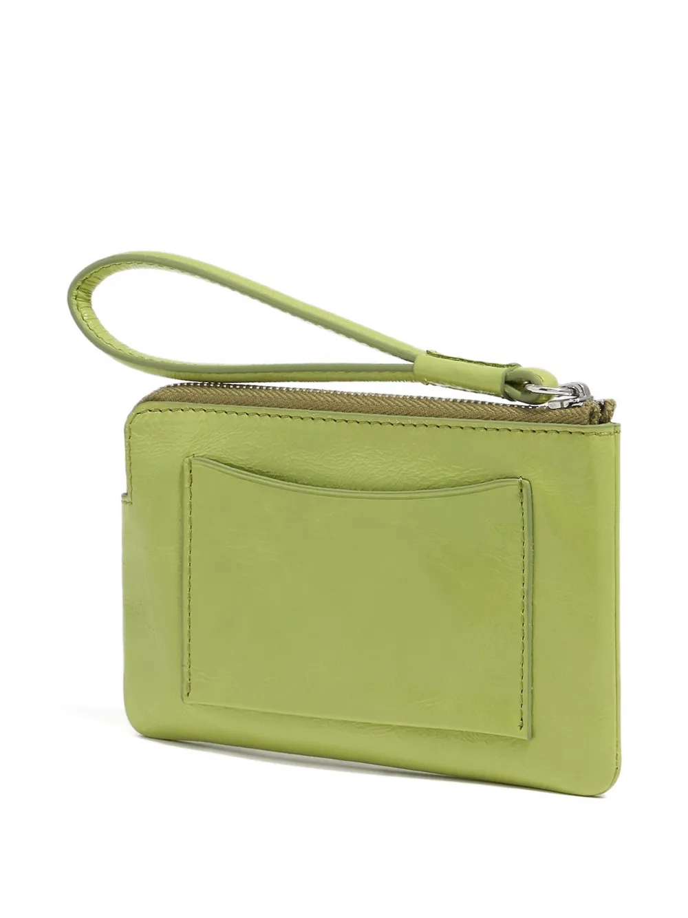 Bimba y Lola Leren portemonnee met rits - Groen