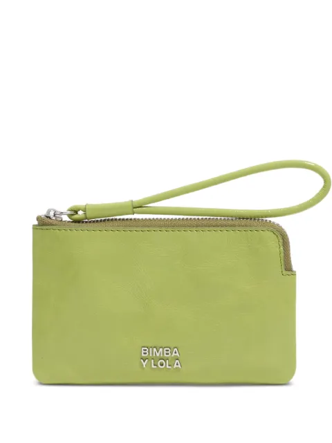 Bimba y Lola leather zip-up coin purse
