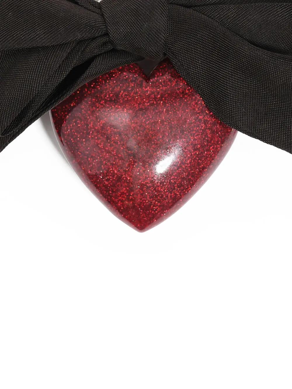 Bimba Y Lola Heart-shaped Bow-detail Keyring In Metallic