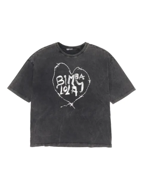 Bimba y Lola heart-logo T-shirt