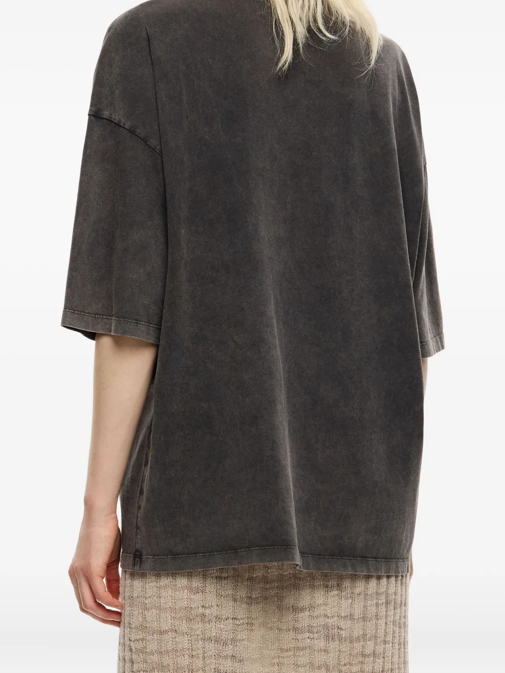 Bimba y Lola T-shirt met hartlogo Zwart