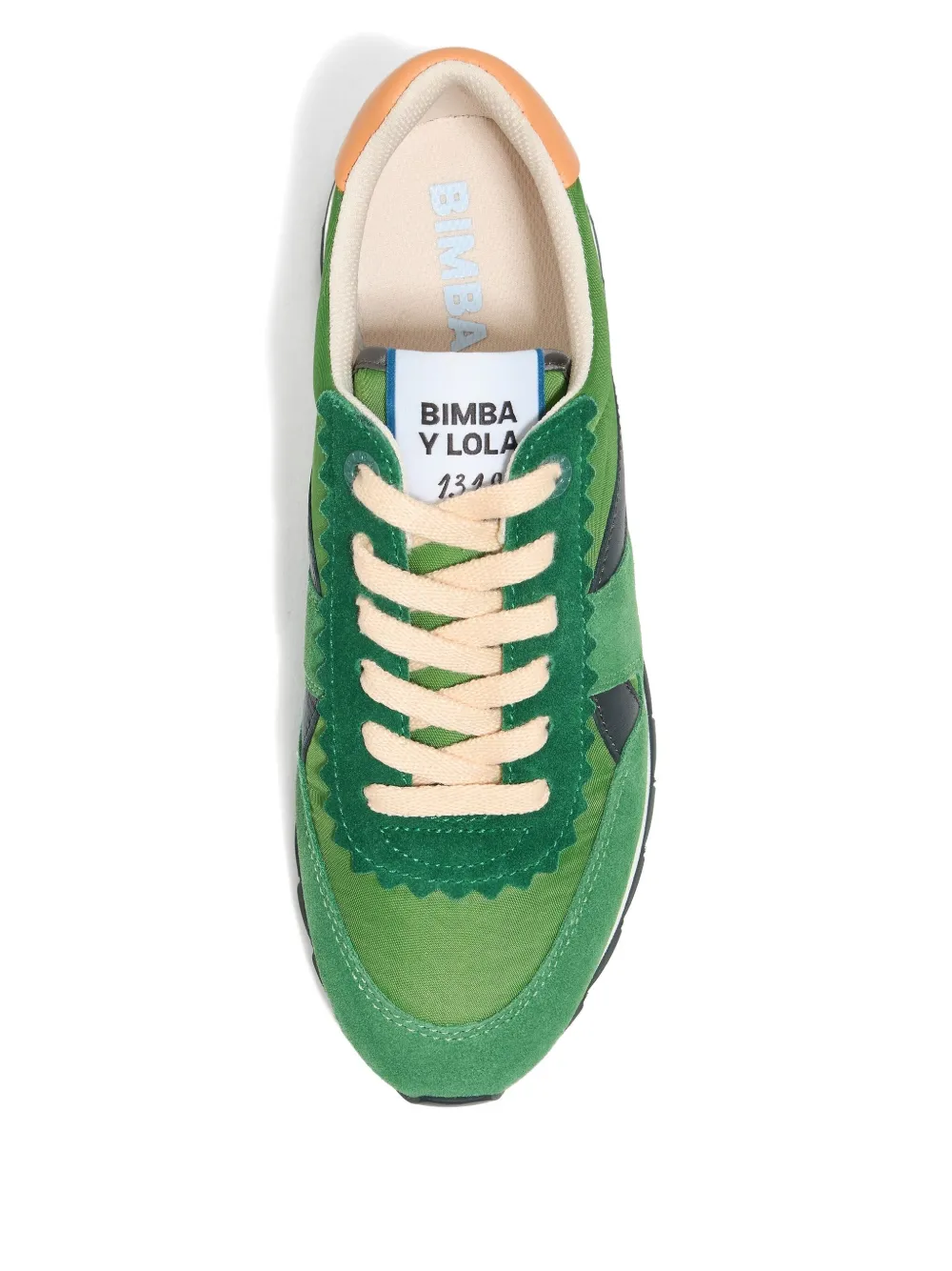 Bimba y Lola logo-print sneakers Green