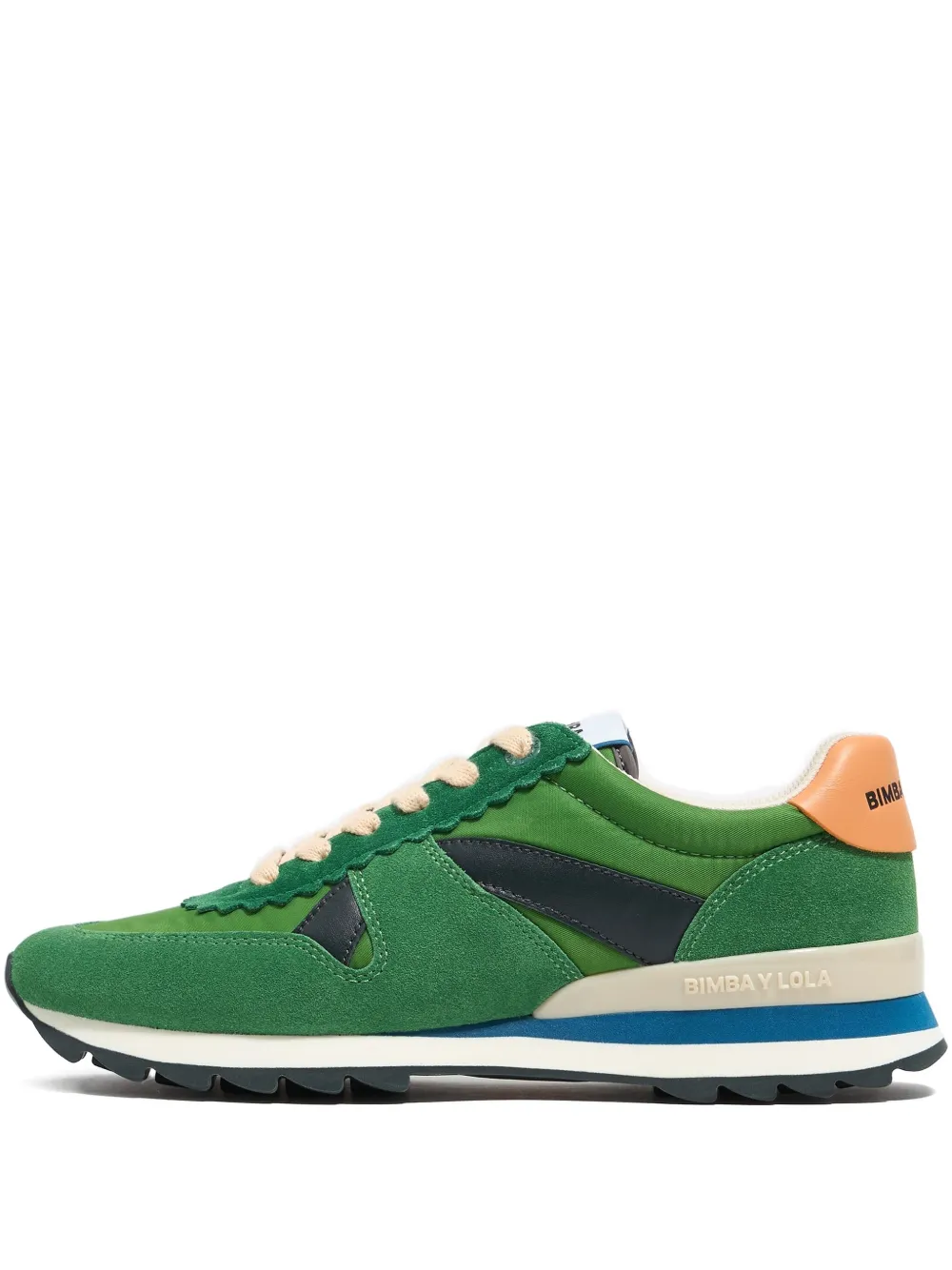Bimba y Lola logo-print sneakers Green