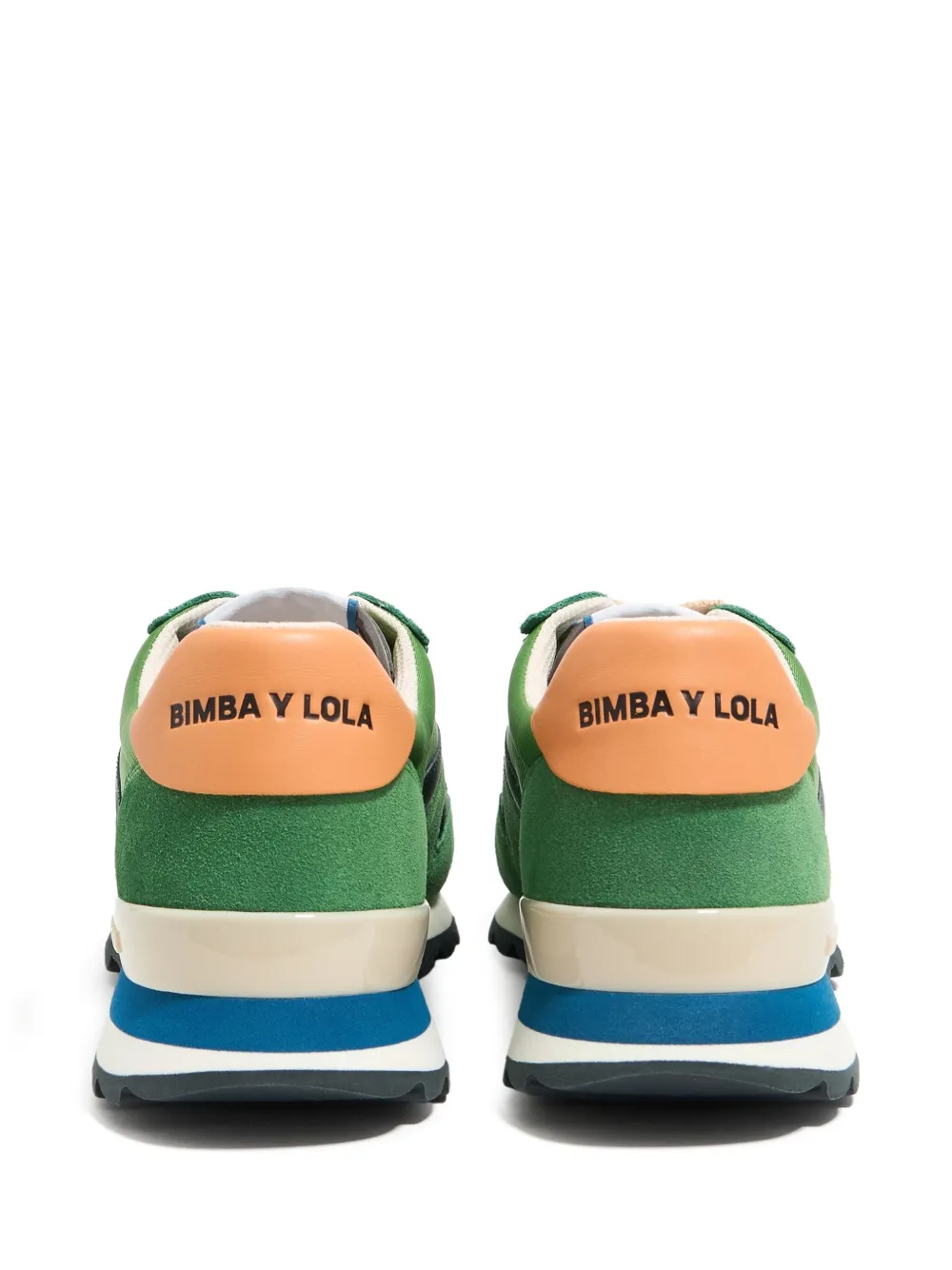 Bimba y Lola logo-print sneakers Green