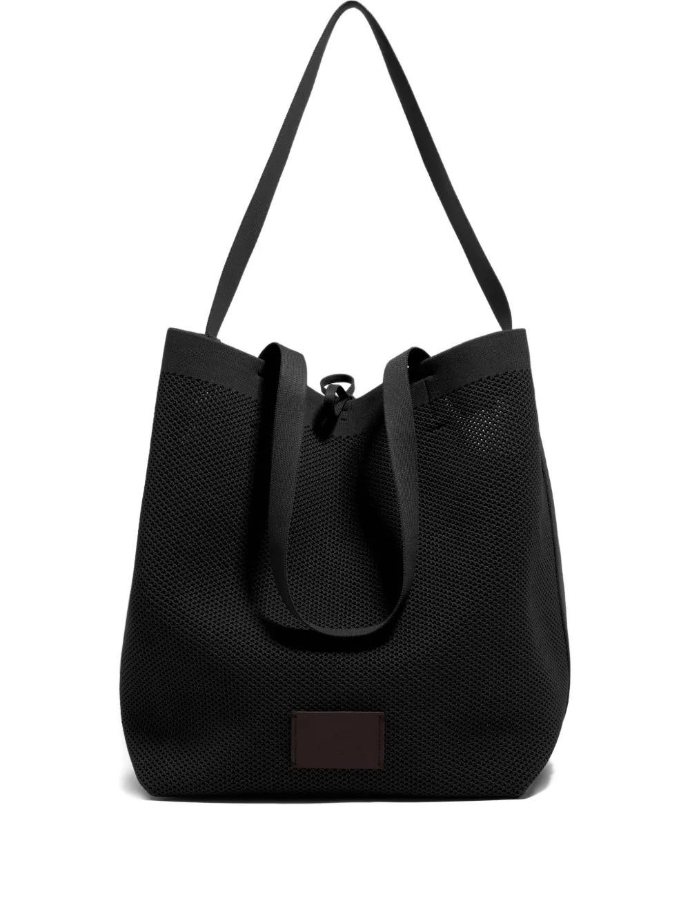 Bimba Y Lola Large Chihuahua Shoulder Bag In Black