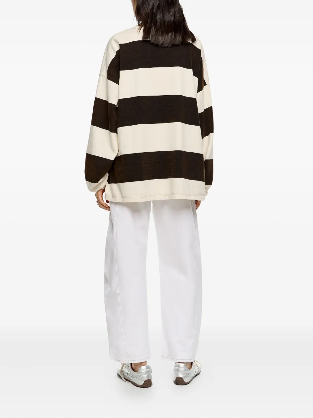 Bimba y Lola Katoenen jeans Wit