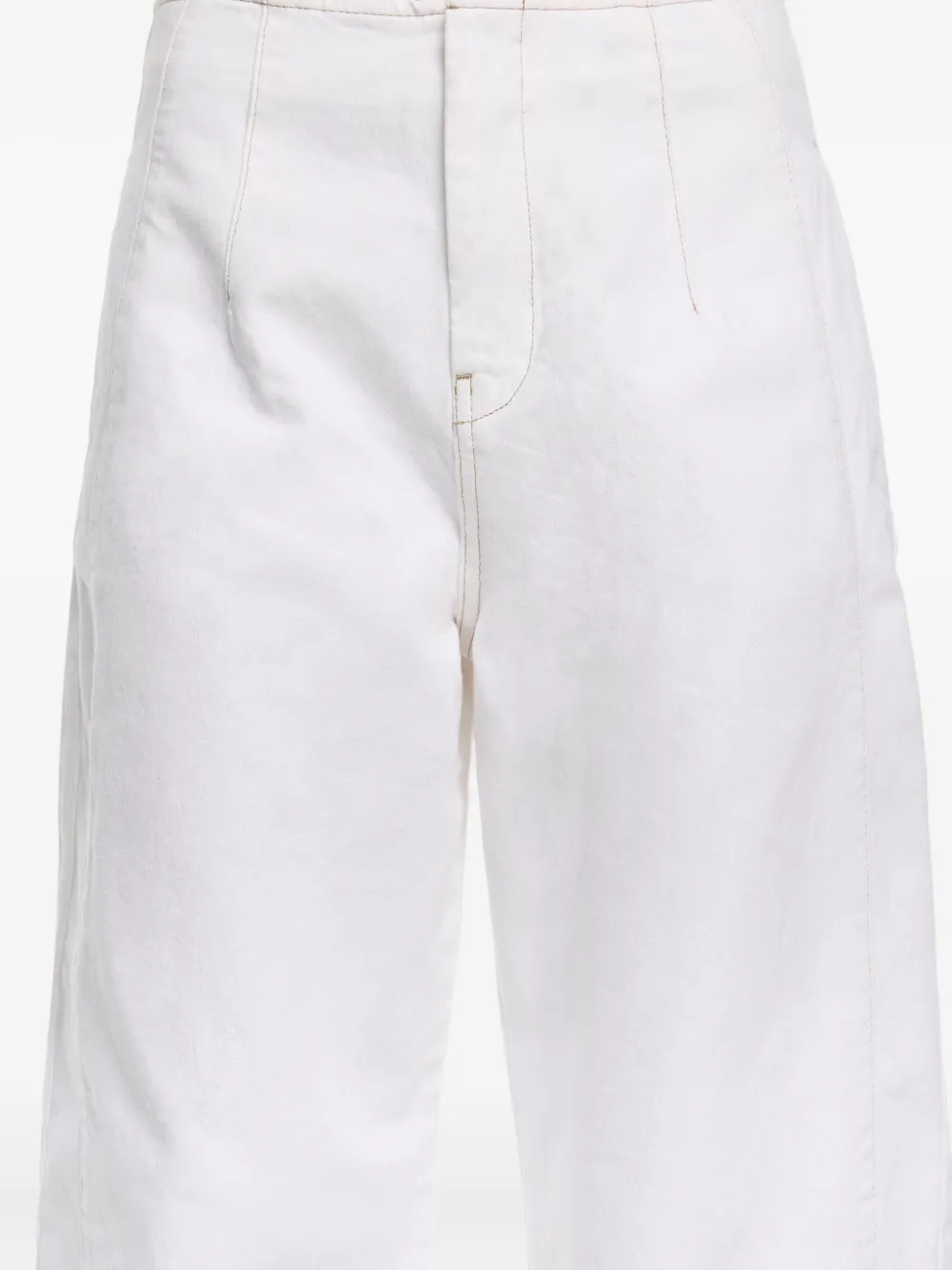 Bimba y Lola Katoenen jeans Wit