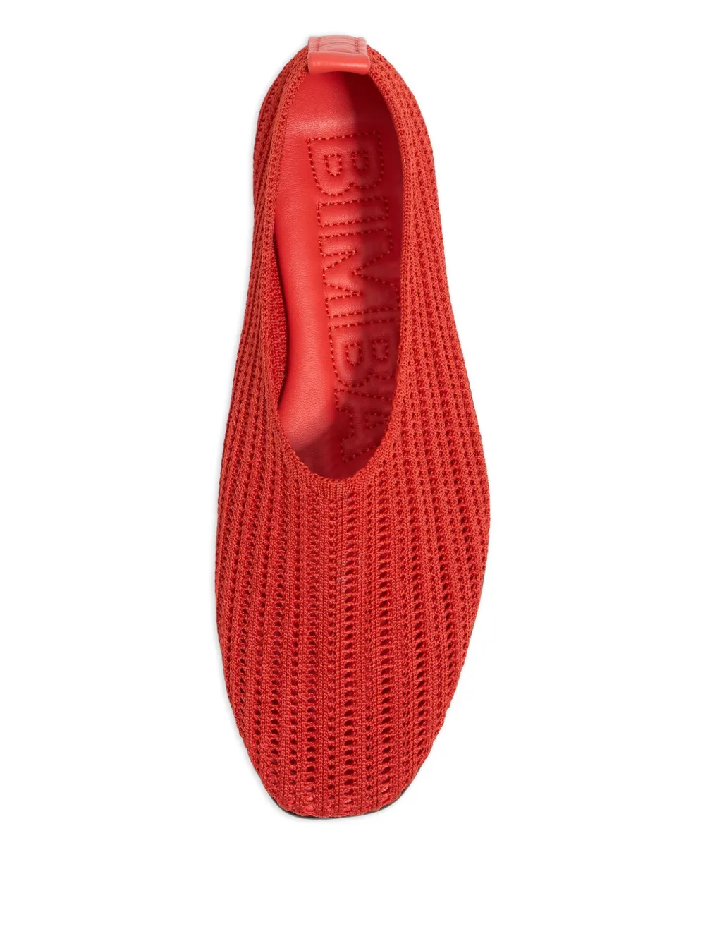 Bimba y Lola Flyknit ballerina's Rood