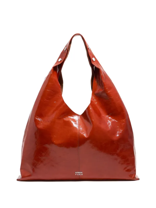 Bimba y Lola Bolso De Hombro Bikini Paper Grande Rojo FARFETCH ES