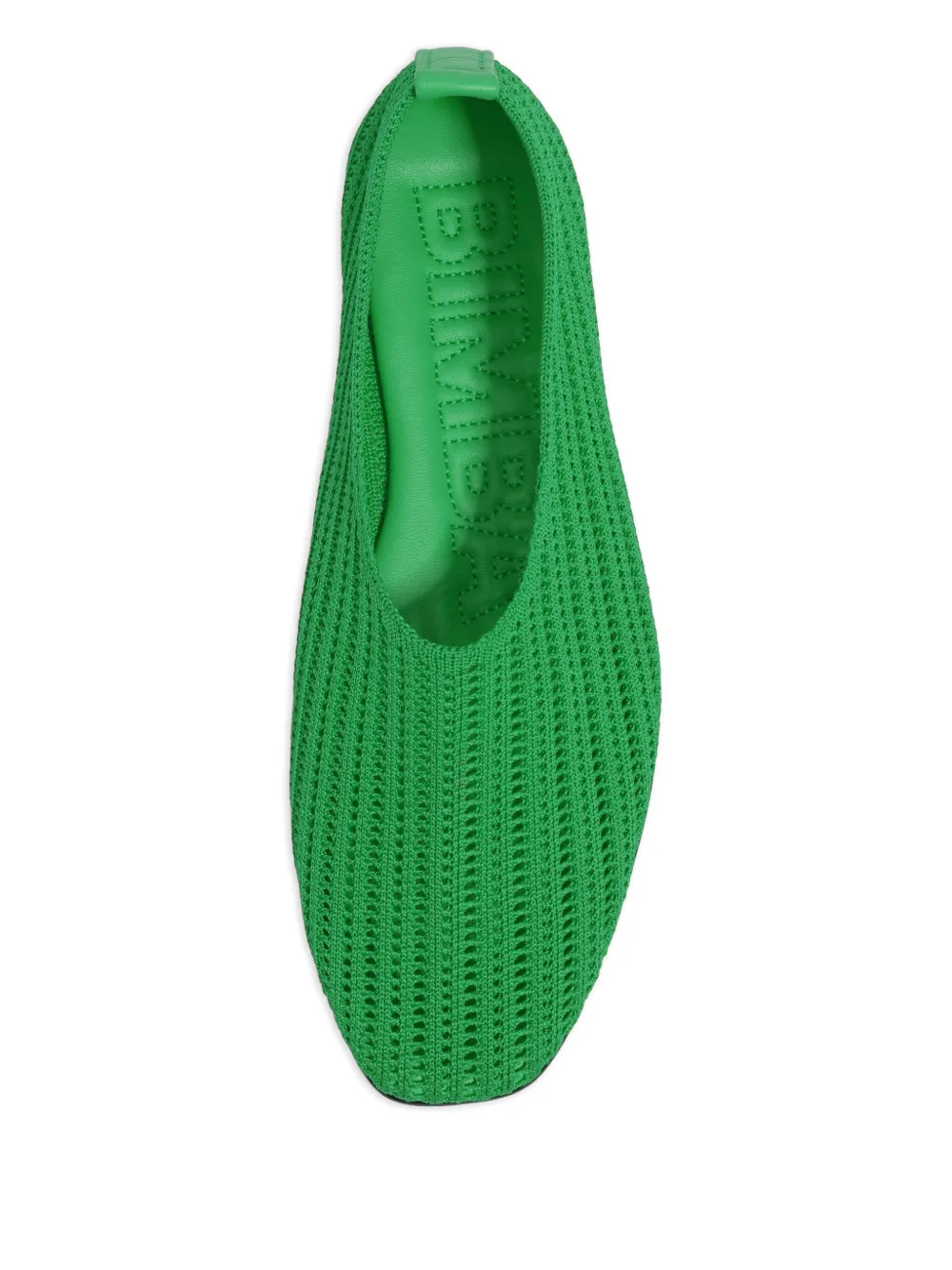 Bimba y Lola Flyknit ballerina's Groen