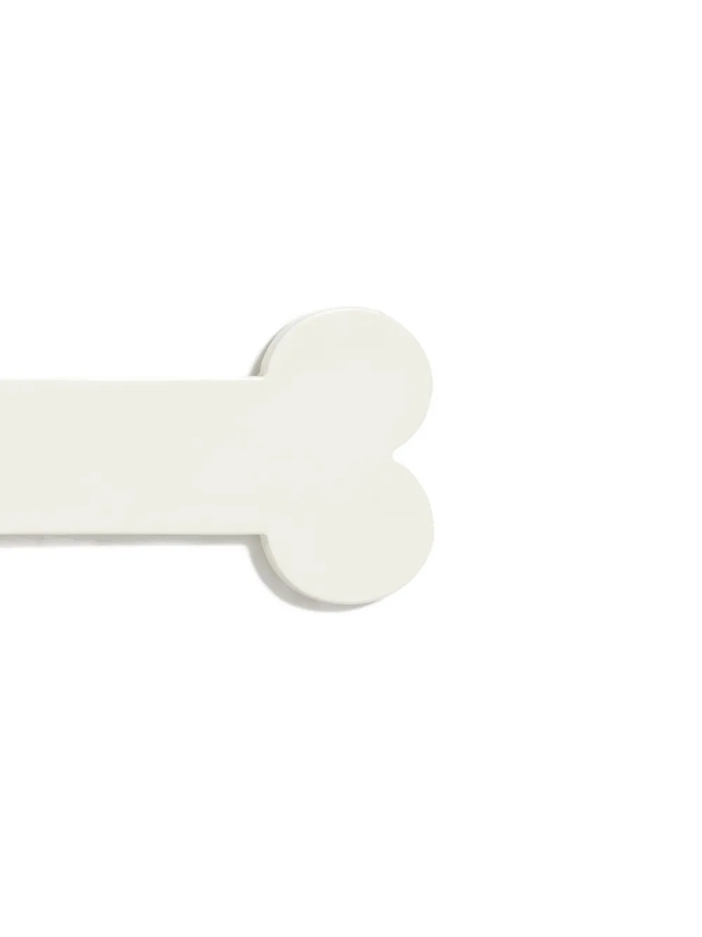 Bimba Y Lola Bone-shaped Metal Keyring In Silver