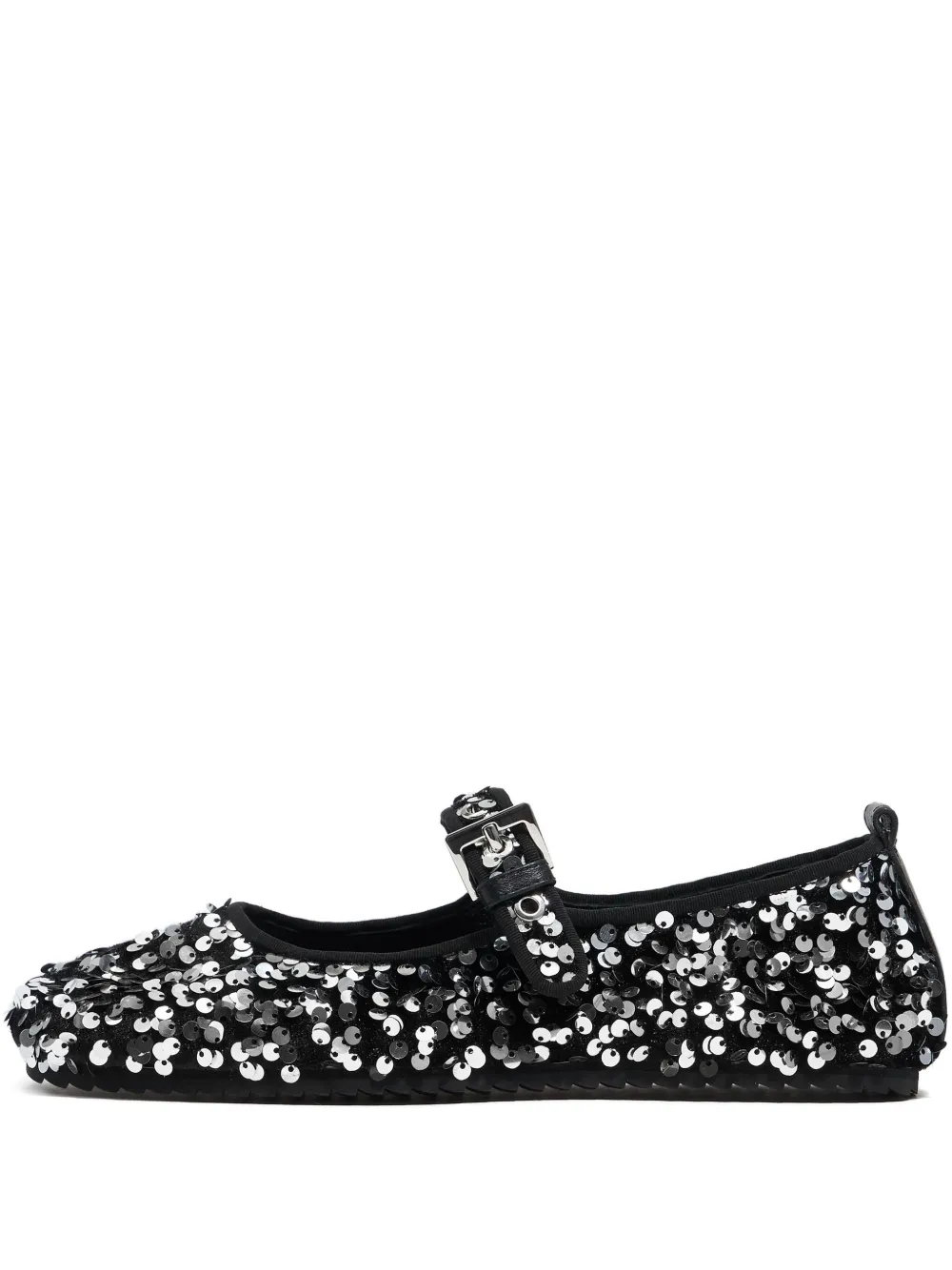 Bimba y Lola スパンコール フラットシューズ - ブラック Bimba y Lola スパンコール フラットシューズ - ブラック
