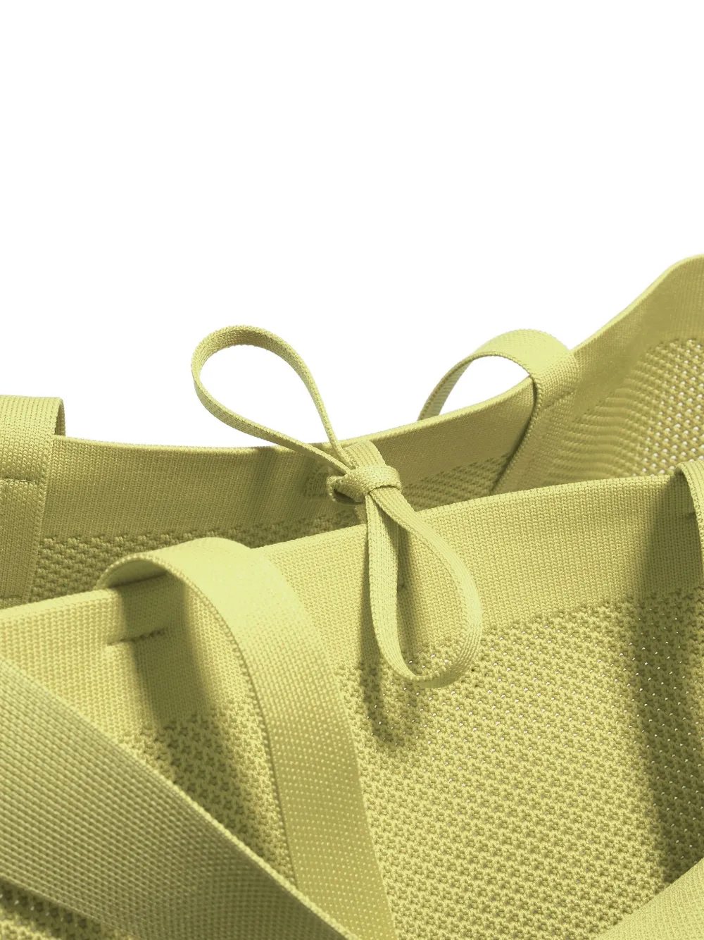 Bimba Y Lola Large Chihuahua Knit-mesh Tote Bag In Green