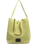 Bimba y Lola large Chihuahua knit-mesh tote bag - Green