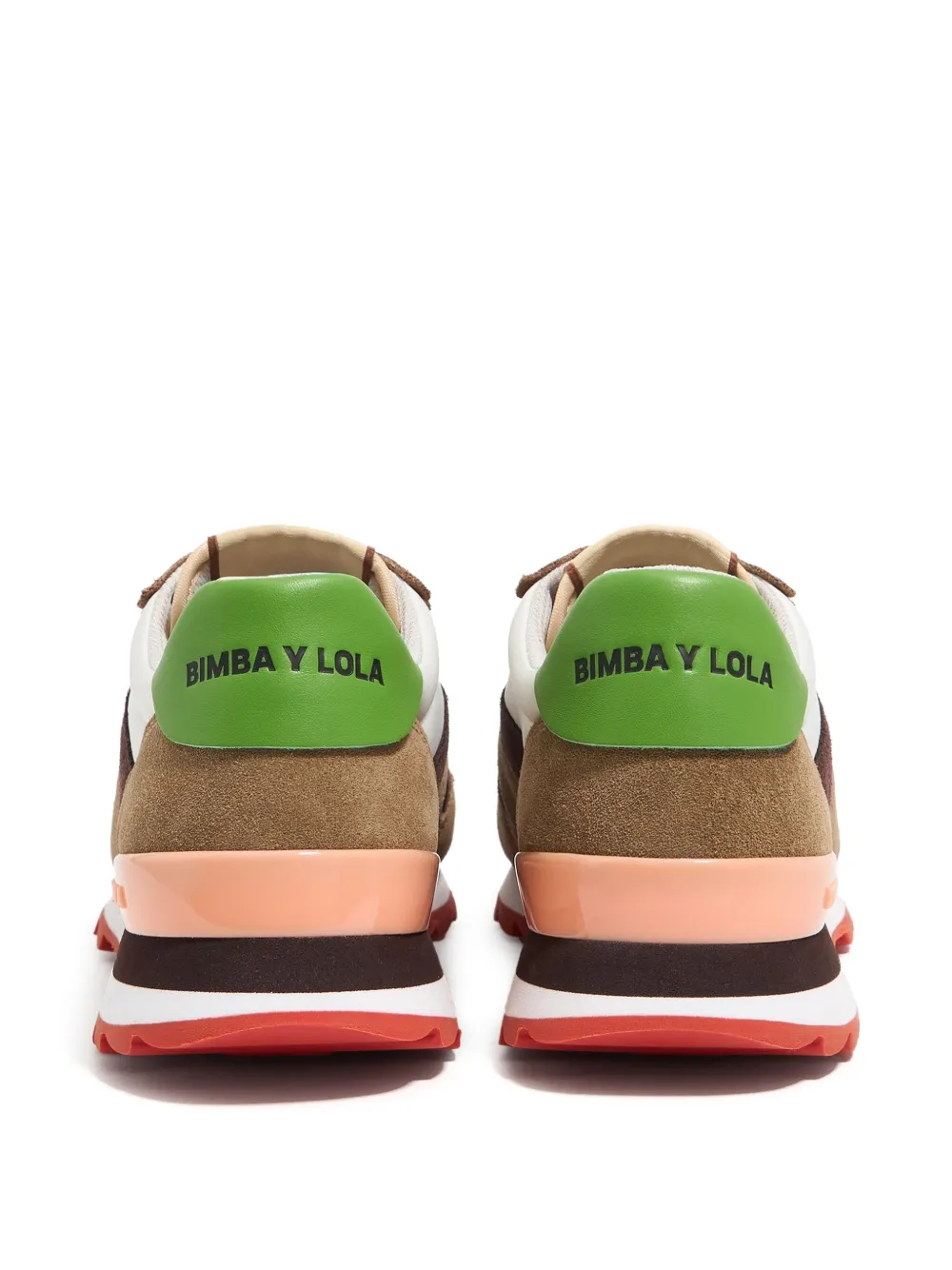 Bimba y Lola Brown 13 19 technical sneakers