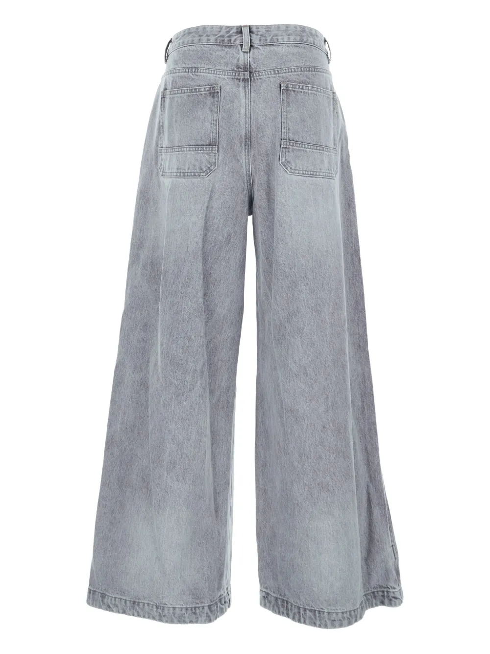Juun.J Geplooide jeans met vijf zakken - Blauw