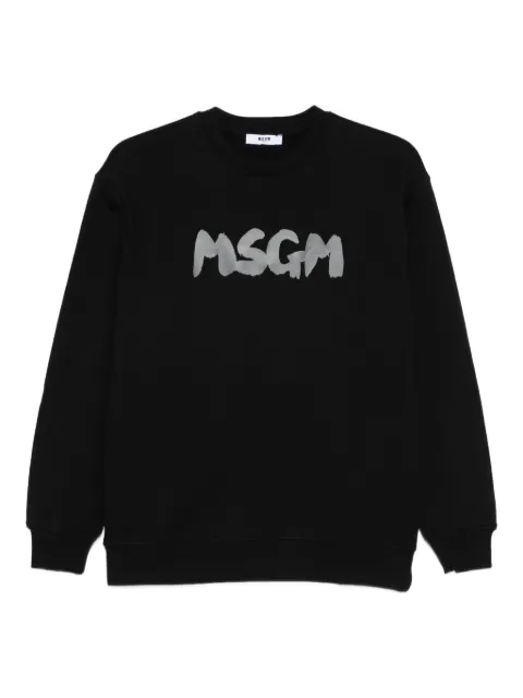 MSGM Kids logo-print sweatshirt