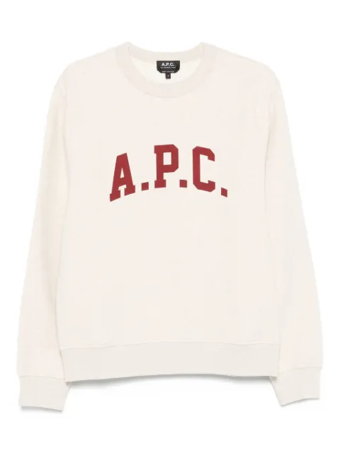A.P.C. ロゴ スウェットシャツ