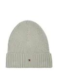 Tommy Hilfiger Junior ribbed beanie - M1C MISTY SAGE