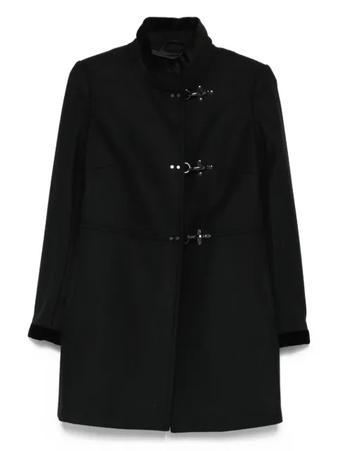 Fay toggle-fastening single-breasted coat