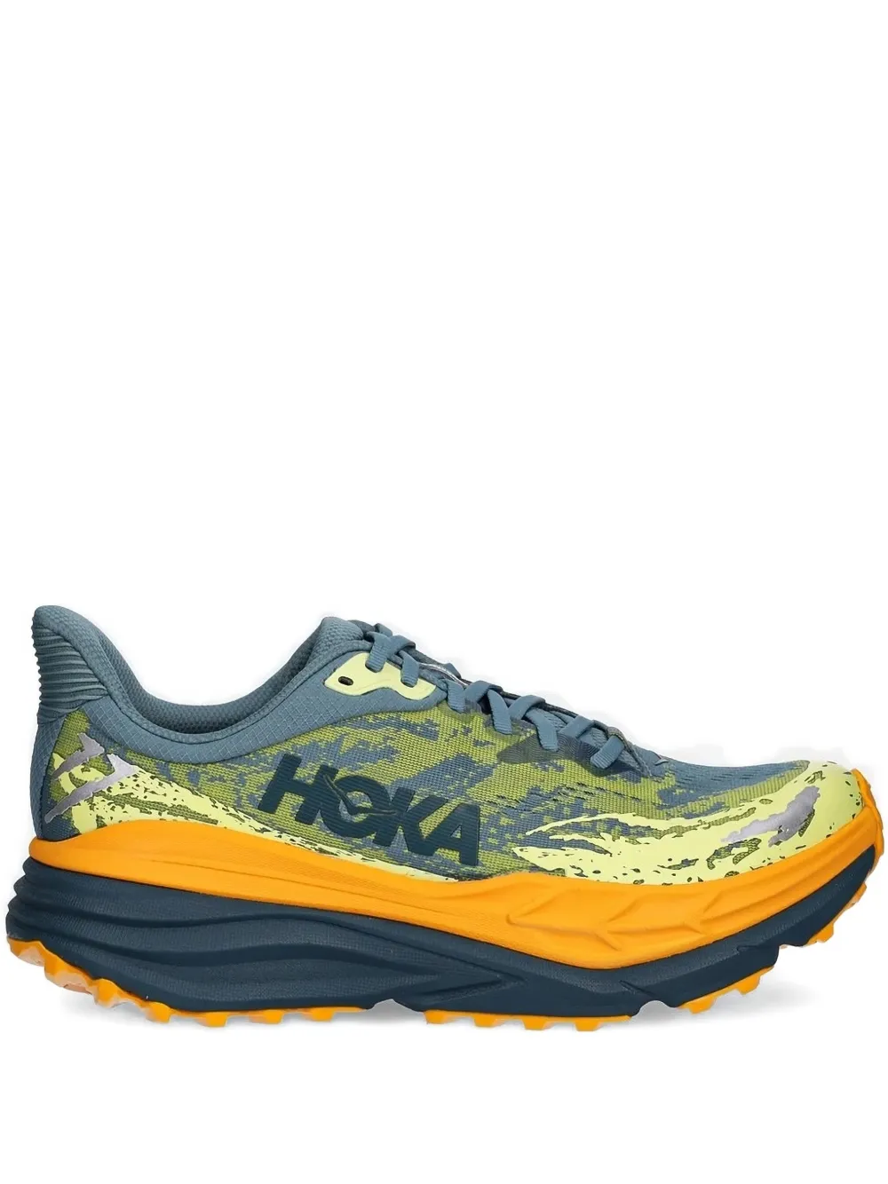 HOKA Stinson 7 lace-up sneakers Blue
