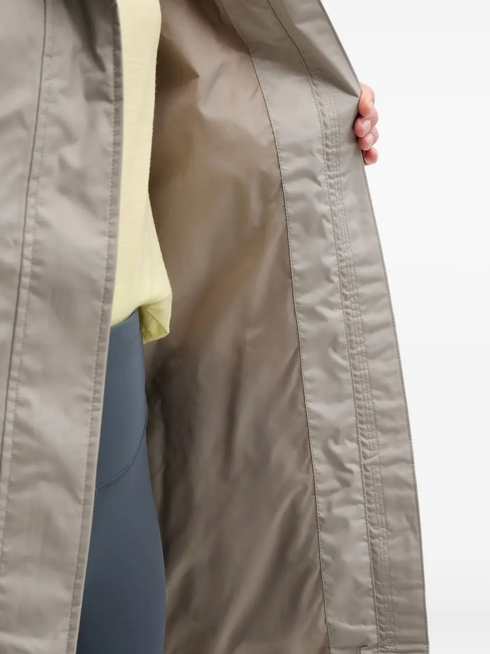 Helly Hansen Jack met capuchon en ceintuur Grijs