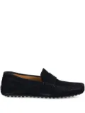 Hackett penny-suede loafers - Black