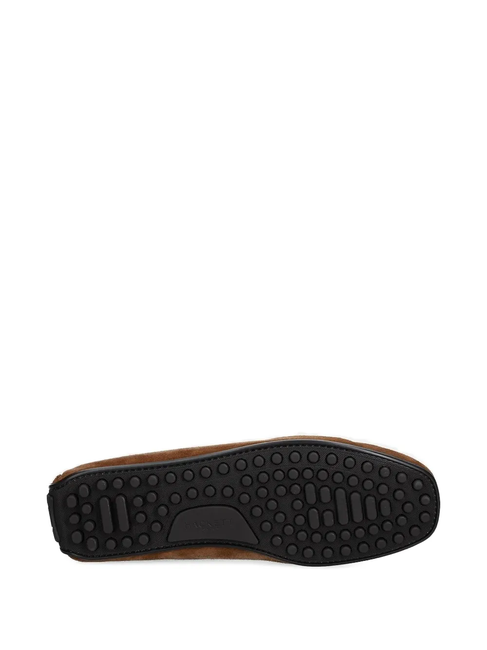 Hackett suede tassel boat shoes Brown