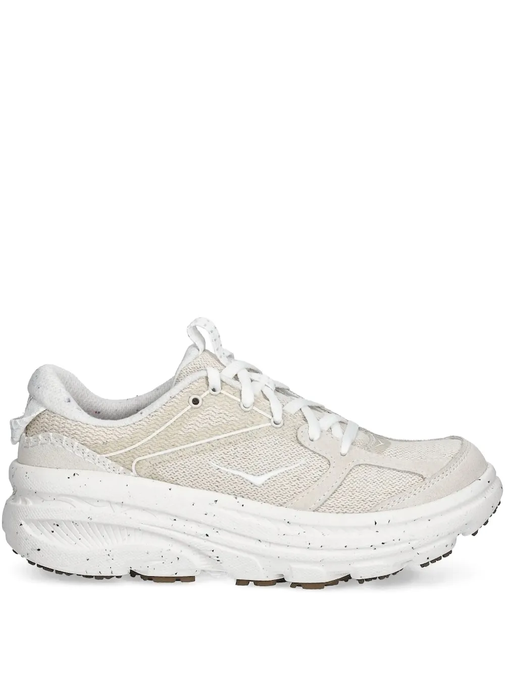 HOKA Vibrant Bloom Bondi B3LS lace-up sneakers White