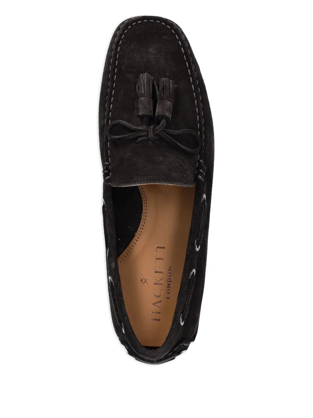 Hackett Driver loafers met kwastje - Bruin